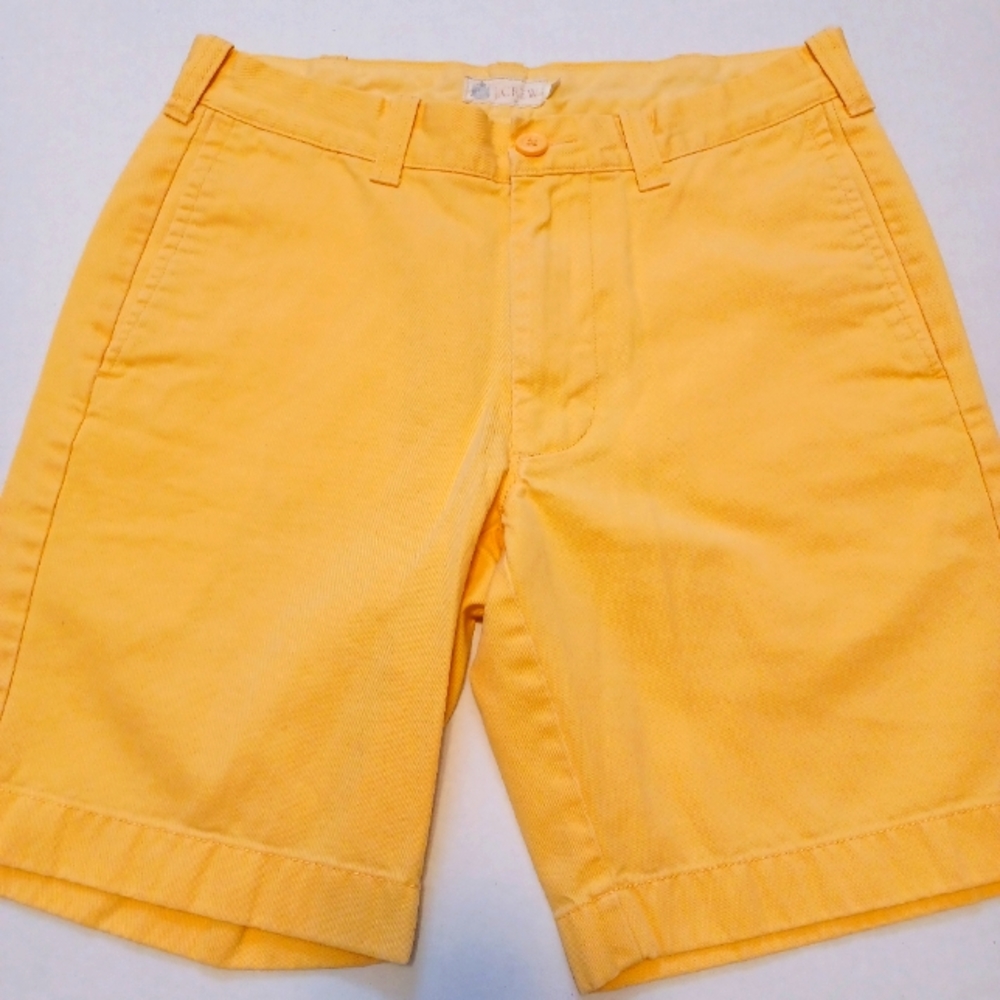 J. Crew Yellow Casual Men's Short Size 30